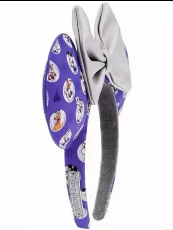 Disney Parks Loungefly Platinum Headband Minnie Ears main image 4